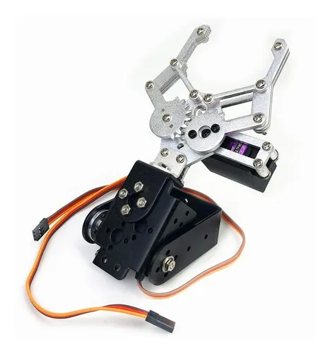 Brazo Robotico Servo Mg945 Robot Arm Pinza Robotica Arduino