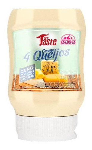 Creme 4 Queijos Zero Lactose  Mrs Taste