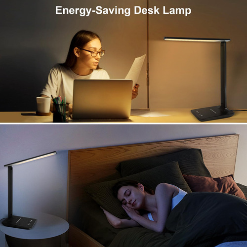 Lámpara De Escritorio Led Karidi Regulable Para Lectura Con