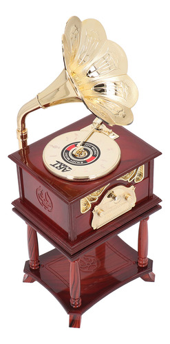 Gramófono Clockwork Music Exquisito Mecánico Retro