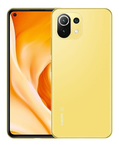 Imagen 5 de 6 de Xiaomi Mi 11 Lite 5G Dual SIM 128 GB amarillo cítrico 6 GB RAM