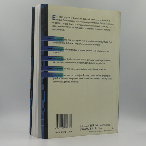 Iso 9000 Guía De Instrumentación Frank Voehl, Peter Jackson