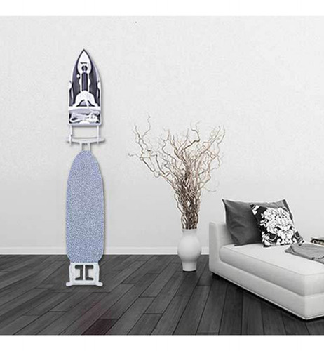 Soporte Para Plancha Con Ganchos Dobles | Montaje En Pared