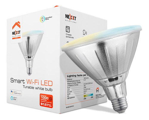 Nexxt Home Connectivity Wifi - Light Bulb - Par38 Cct 110v