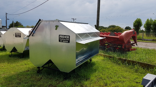 Comedero Rectangular Autoconsumo Para Ganado 6500 Kg