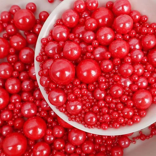 Sprinkles Navidad Perlas Rojas Mix 100grs