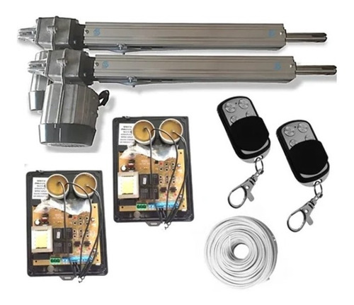 Kit Click Duo 1/2 Hp 2 Centrales Porton Abatible 3mts