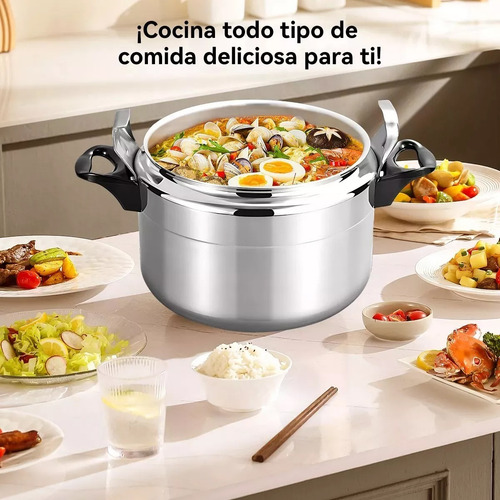 Olla De Presión Olla Aluminio Express Capacidad 11 L Cocina