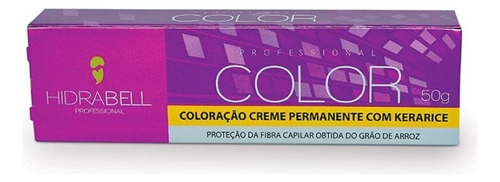 Coloração Creme 7.0 Louro Médio Hidrabell