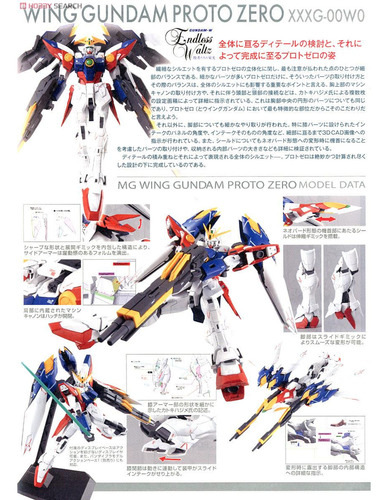 Gundam Mg Wing Proto Zero 1/100 Model Kit