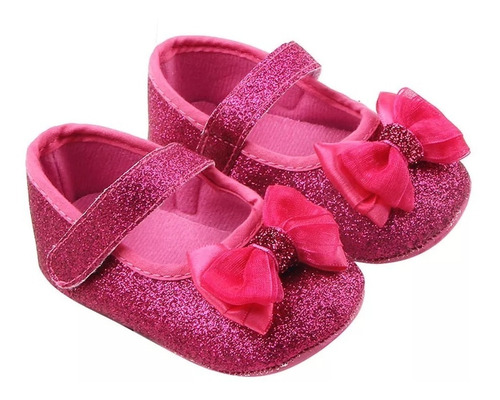 Zapatos Rosa Fiusha Para Bebe 