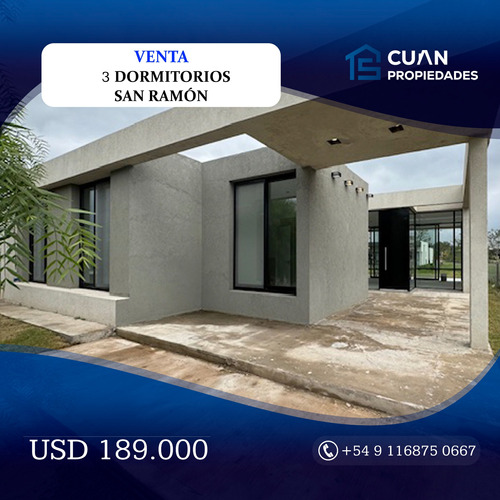 Casa En Venta San Ramon - Cuan Propiedades