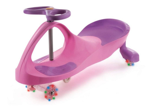 Carrinho Car Rosa Com Luz Led Zippy Toys