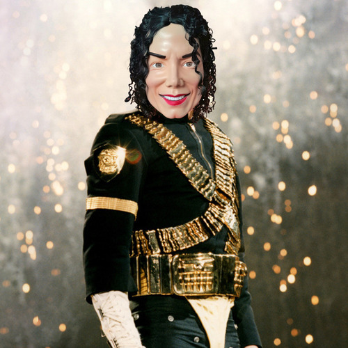 Cabezón Botarga Michael Jackson Cantante Michael Jackson Unitalla