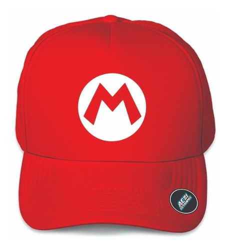 Gorra Trucker Cosplay Mario Bros Sega