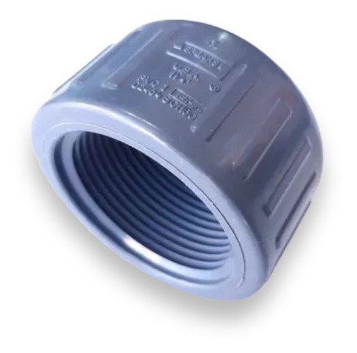 Tapa Capa Rosca Interna 1-1/4'' Pvc Cedula 80
