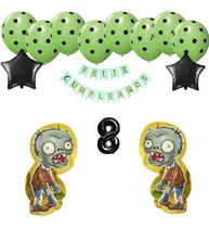 Comprar Pack De Globos De Plantas Vs Zombies X 16 Unidades Planta Vs Zombies Nro. 8