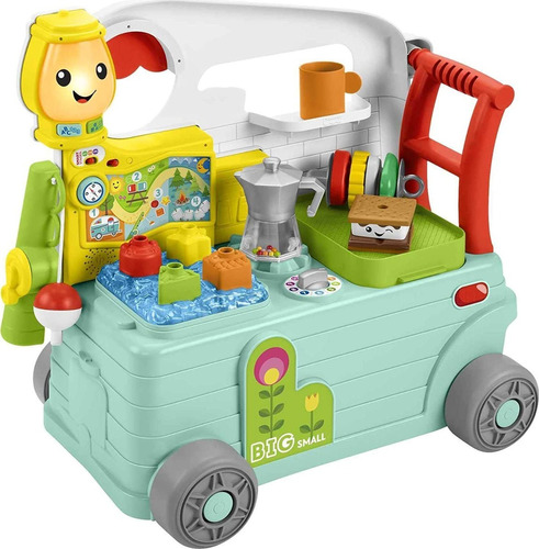 Caminador Musical Fisher-price Laugh & Learn Camper 3en1