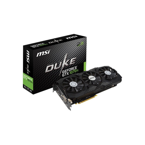 Geforce Msi Gtx 1070 Ti Duke 8g Gddr5 256bits Triple Fan