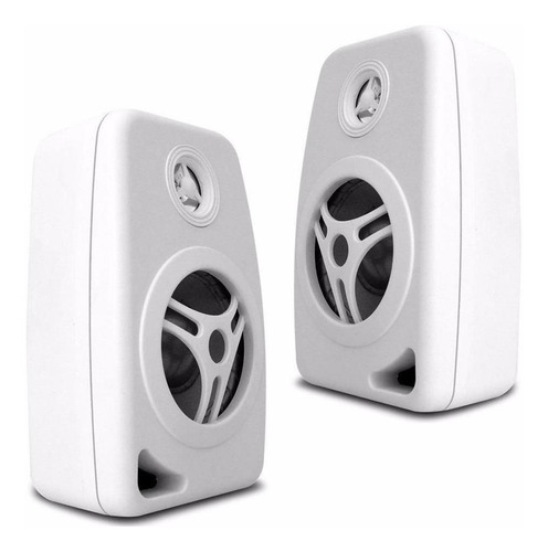 Imagem 2 de 4 de 6 Caixa De Som Ambiente Branca 4 Polegadas 55w Tsr 8ohms