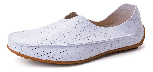 Hombre Mocasines Zapatos Moda Cuero Calzado