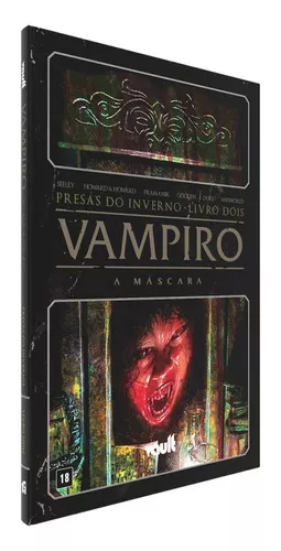 Vampiro - Kit Capa e Máscara.