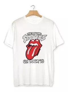 Camiseta Camisa Unissex Rolling Stones U.s. Tour 78