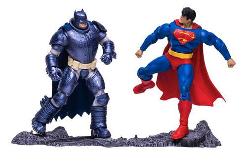 Superman Vs Armored Batman Dc Multiverse 19cm Mcfarlane