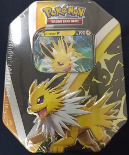 Pokemon Lata Evoluções De Eevee - Jolteon V - Pokemon - #