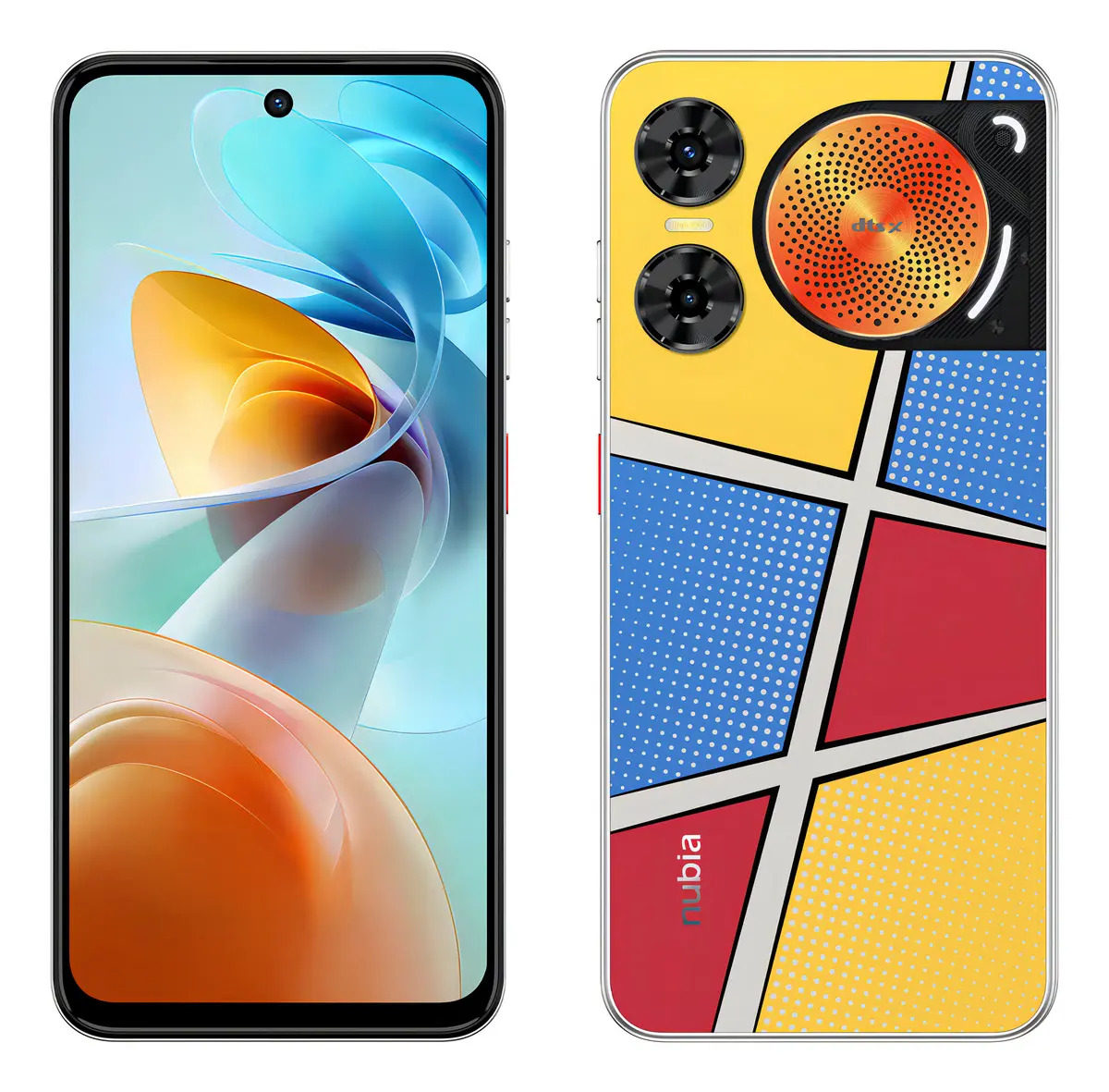 Celular Nubia Music 2 Pop Art 128gb 4gb Ram con NFC Amarillo