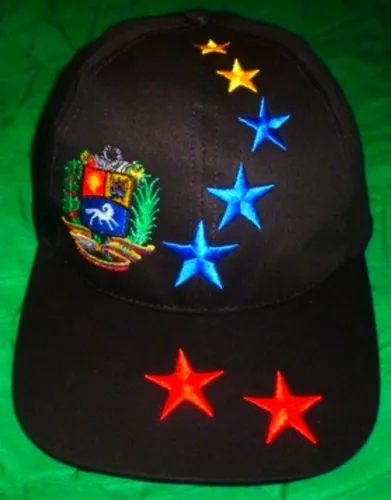 Gorra negra 7 estrellas