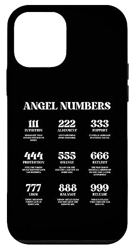 Funda Para iPhone 12 Mini Angel Numbers Divine Numbers-02