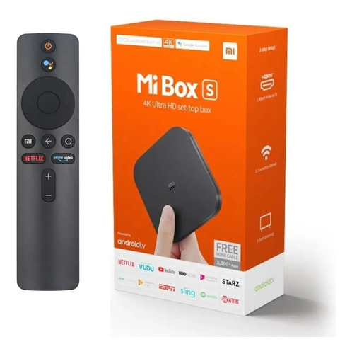 Tv Android Xiaomi Mi Box S - 4k - Deliverys - Boleta Factura