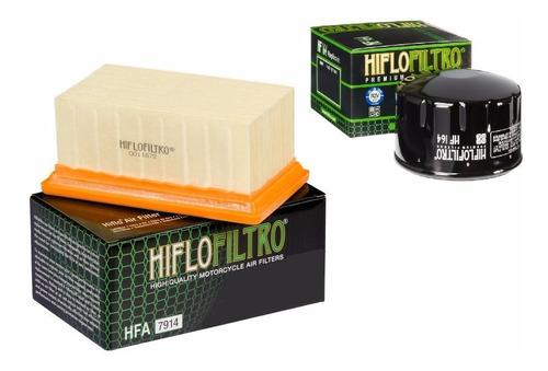 Kit Filtro Aire Y Aceite Bmw R 1200 Gs 10 12 Hiflofiltro Ryd