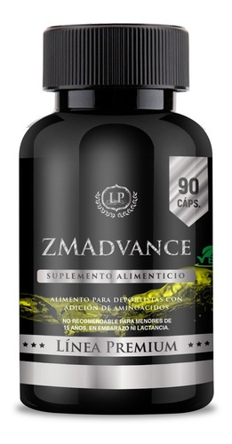 Zma Dvance (magnesio+l Triptófano+zinc+b6) Fórmula Mejorada