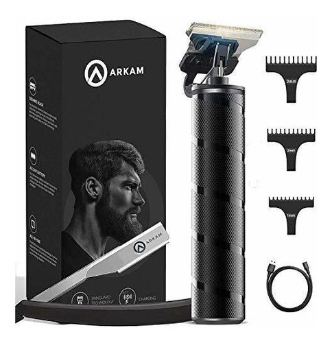 Arkam - Cortadora De Barba Para Hombre, Sin Cable, Resistent