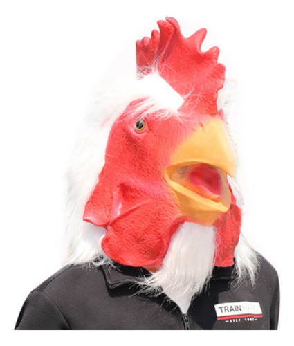 Nuevo Máscara De Cabeza De Pollo De Látex Para Fiesta De