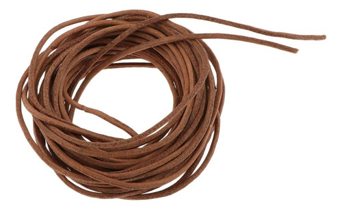 Cadena De Hilo De Hilo De Cuero Redondo Joyería Diy : 2 Mm