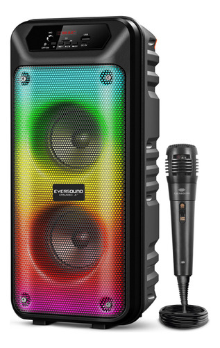 Parlante Portátil Eversound Ev5004dynamic4 Luces Led