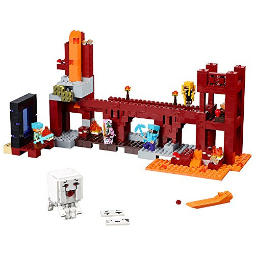 Lego Minecraft La Fortaleza Inferior 21122