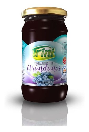 Imagen 1 de 1 de Mermelada -sin Azúcar- Arándanos, 360g
