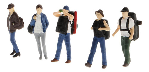 2 X 1/64 Figuras Diorama Street Scene Escenario Modelo Kit