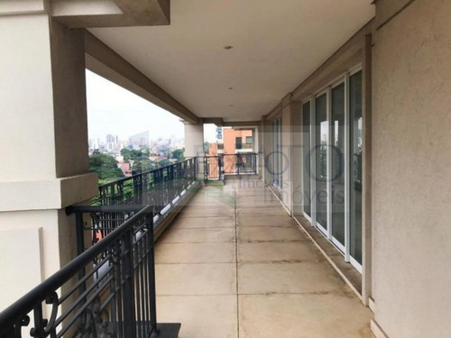 Imagem 3 de 15 de Apartamento Com 400m² Em Moema, Com 4 Dormitórios E 5 Vagas. - Em39291
