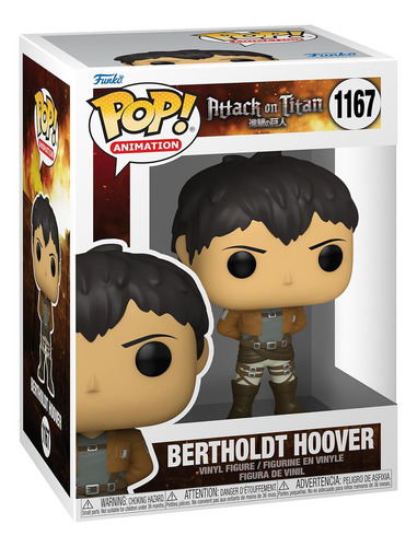 ¡funko Pop! Animación: Ataque A Los Titanes - Bertholdt Hoov