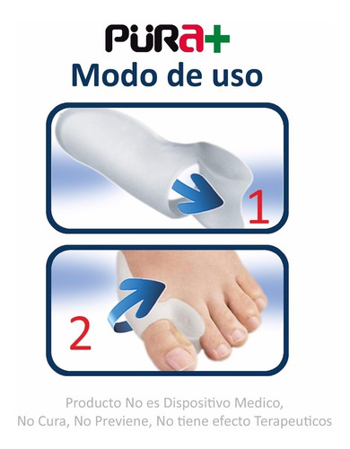 Protector Juanetes Separador Dedos Ortopedicos Pura+