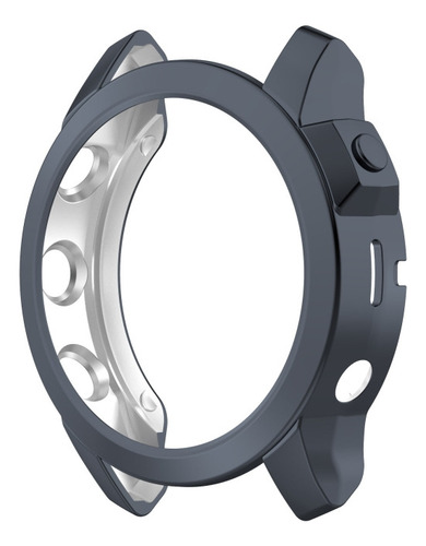 Funda De Tpu Gris A Prueba De Golpes Para Garmin Fenix 7x