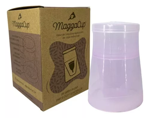Vaso esterilizador + copa menstrual - Maggacup