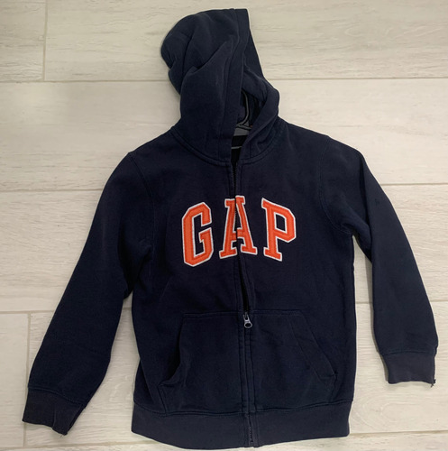 Buzo Cierre/capucha Gap Kid Original Usa, Talle S 6-7 Años