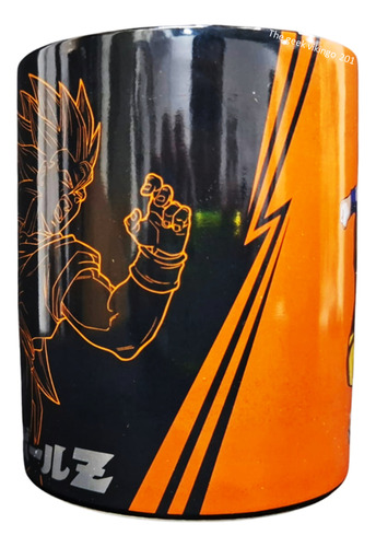 Taza Jumbo Goku Fase 3 Super Saiyajin 567 Ml Dragon Ball Z E