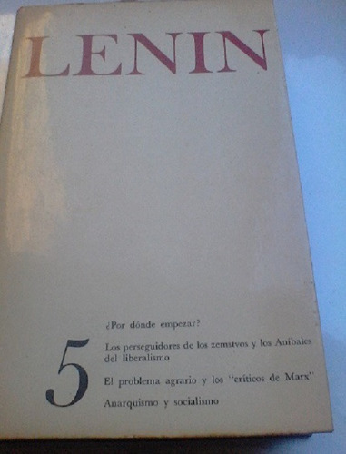 Vladimir Lenin - Obras Completas - Tomo 5